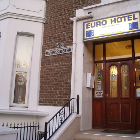 Euro Hotel Лондон Экстерьер фото